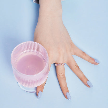 [Everoly JW]Delicate Vibrant Emerald Cut Daily Ring