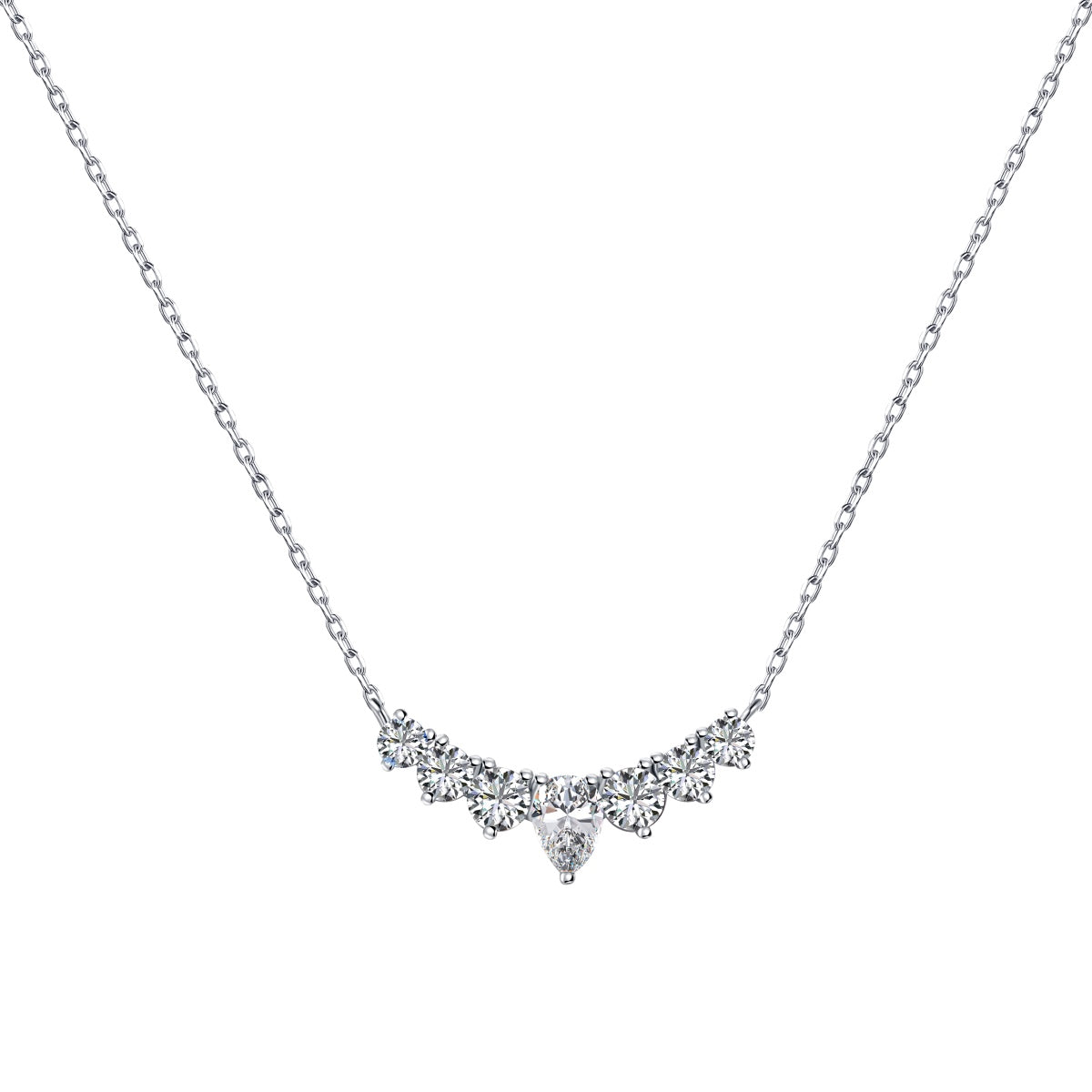 [Everoly JW]Dainty Colorful Heart Necklace