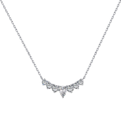 [Everoly JW]Dainty Colorful Heart Necklace