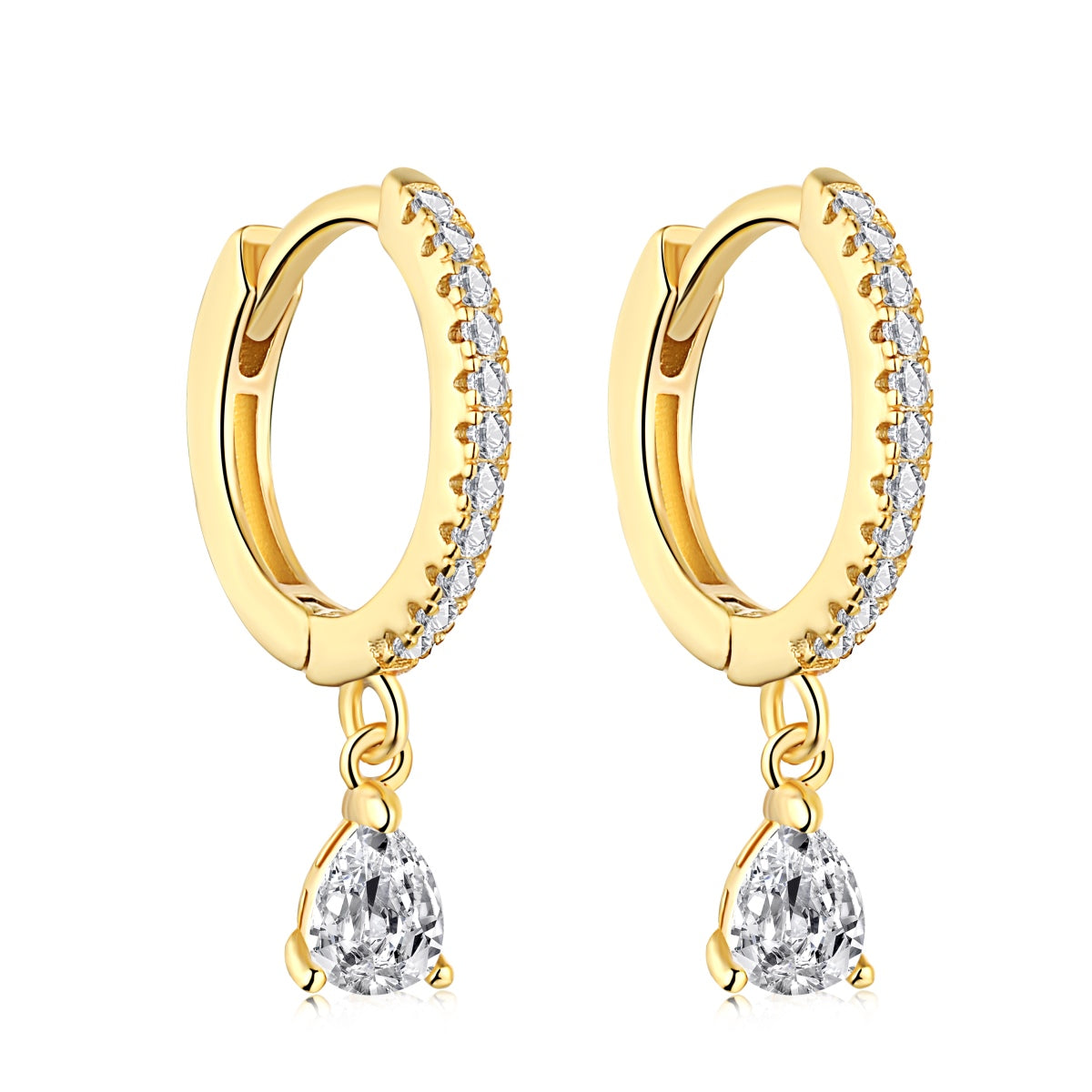 [Everoly JW]Luxurious Geometric Drop Earrings