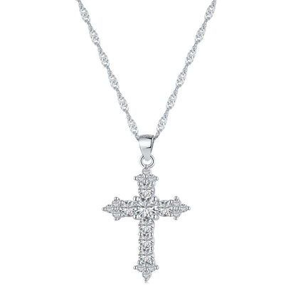 [Everoly JW]Delicate Cross Shape Necklace