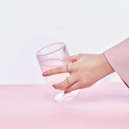 [Everoly JW]Elegant Energetic Round Cut Daily Ring