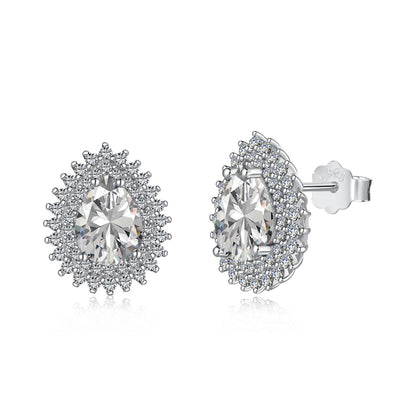 [Everoly JW]Delicate Gorgeous Pear Cut Daily Earrings