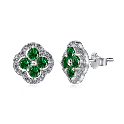 [Everoly JW]Four-Leaf Clover Exquisite Earrings