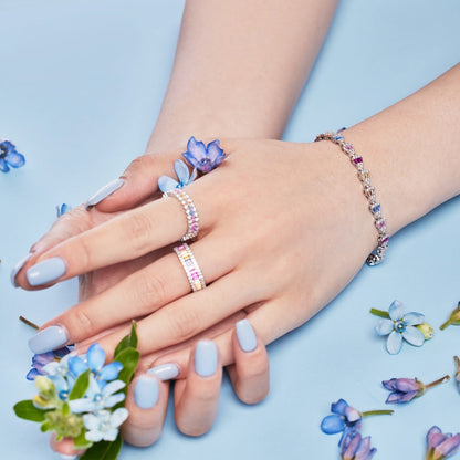 [Everoly JW]Radiant Water Drop Shape Daily Bracelet