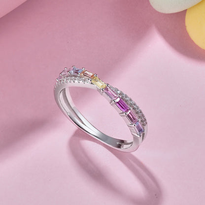 [Everoly JW]Energetic Elegant Radiant Cut Party Ring