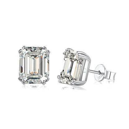 [Everoly JW]Dazzling Square Shape Earrings