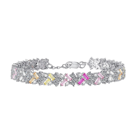 [Everoly JW]Dazzling Unique Multi Shape Daily Bracelet