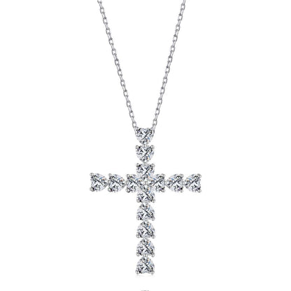 [Everoly JW]Radiant Cross Shape Necklace