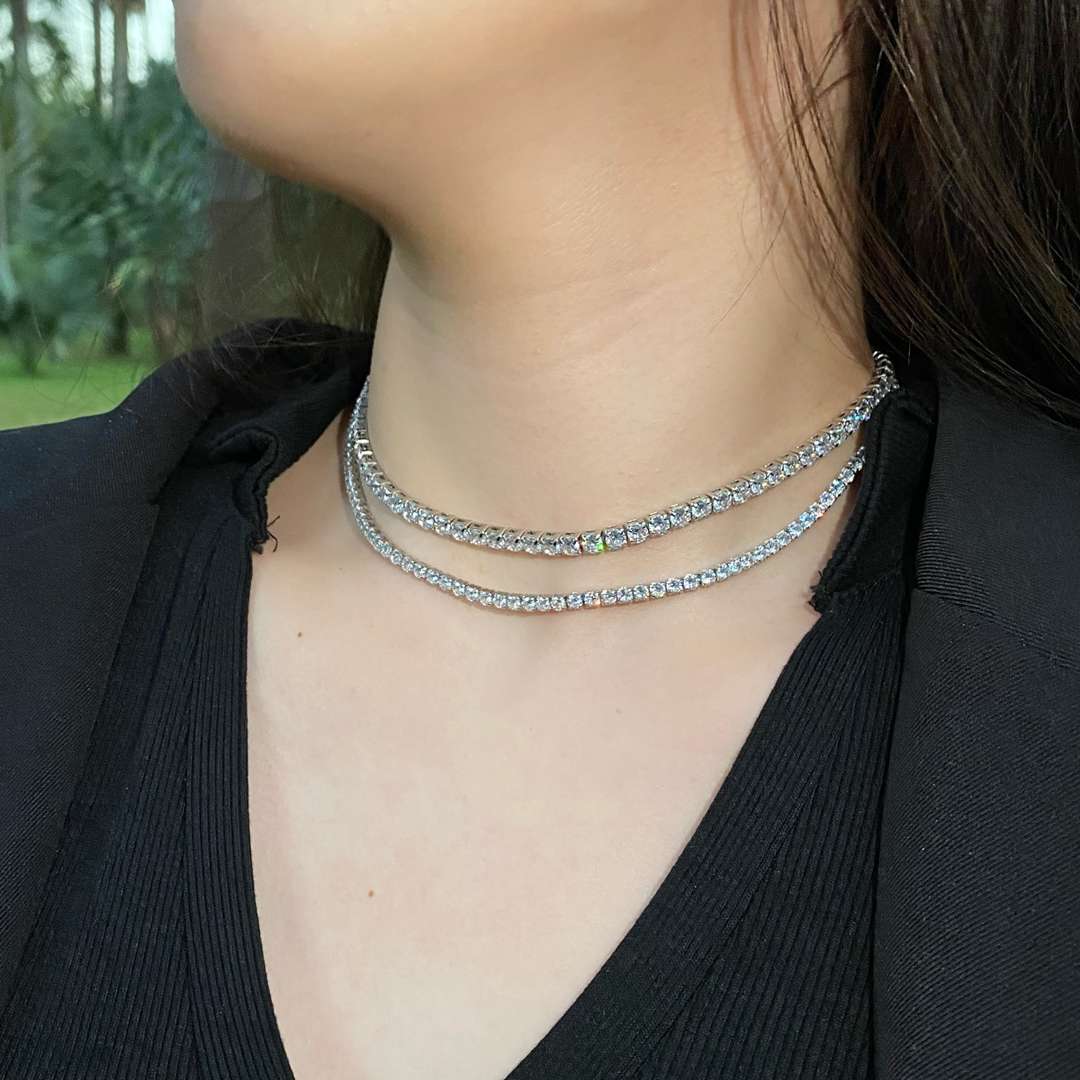[Everoly JW]Elegant Tennis Chain Necklace
