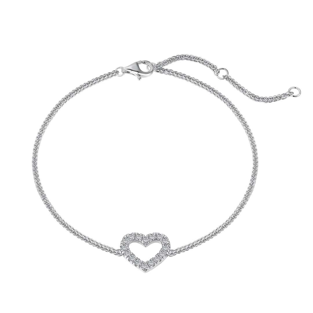 [Everoly JW]Heart Shape Lover Bracelet