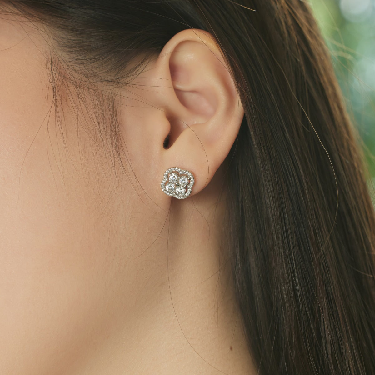 [Everoly JW]Four-Leaf Clover Exquisite Earrings