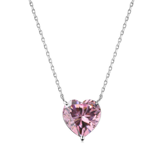 [Everoly JW]6.0 carat Radiant Heart Shape Necklace