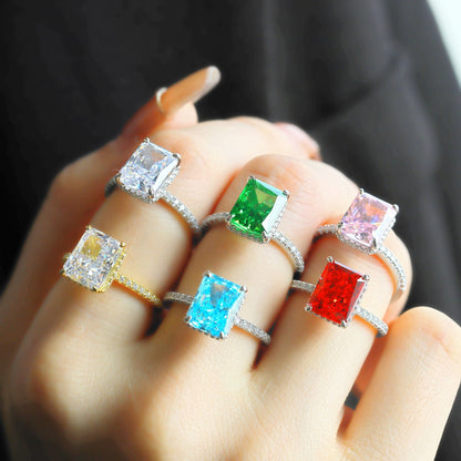 [Everoly JW]4.0 Carat Luxurious Engagement Ring