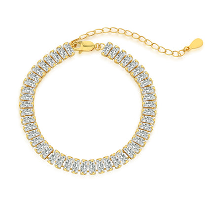 [Everoly JW]Exquisite Emerald Cut Daily Bracelet