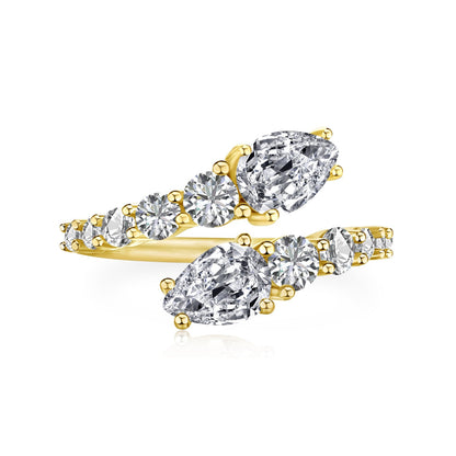 [Everoly JW]Delicate Lively Snake Shape Daily Ring