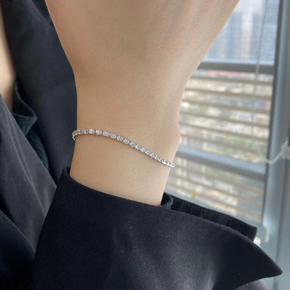 [Everoly JW]Elegant Emerald Cut Daily Bracelet