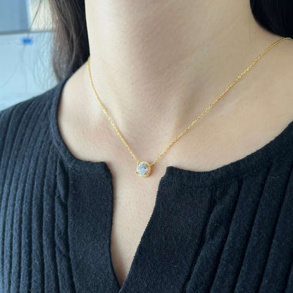 [Everoly JW]Luxurious Round Cut Necklace