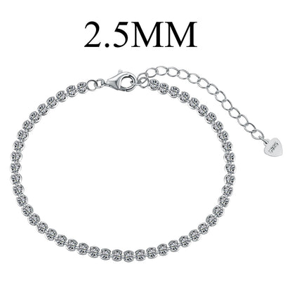 [Everoly JW]Dazzling Sparkling Round Cut Daily Bracelet