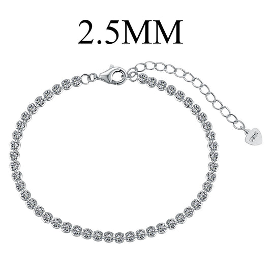 [Everoly JW]Dazzling Sparkling Round Cut Daily Bracelet
