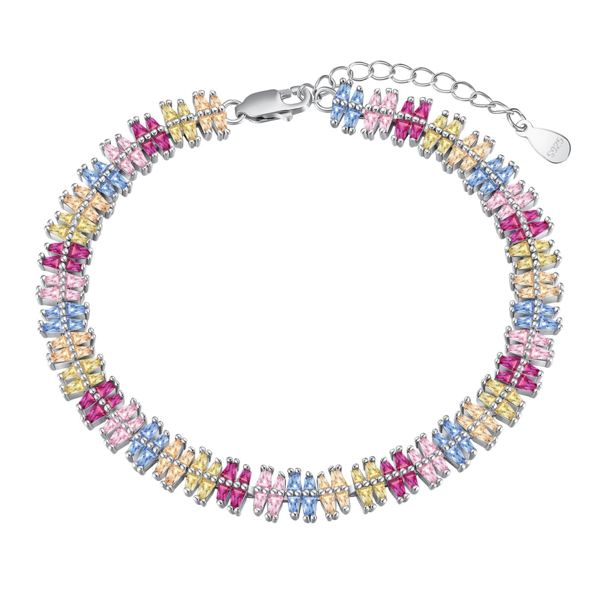 [Everoly JW]Sparkling Exquisite Multi Cut Party Bracelet