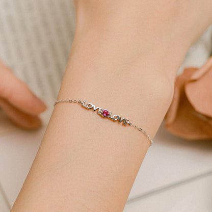 [Everoly JW]Romantic Heart Shape Lover Bracelet