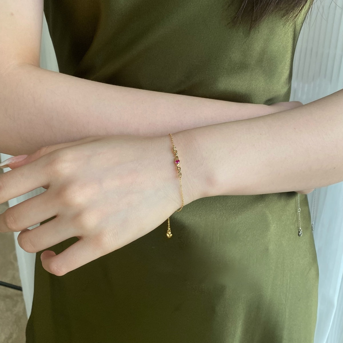 [Everoly JW]Romantic Heart Shape Lover Bracelet