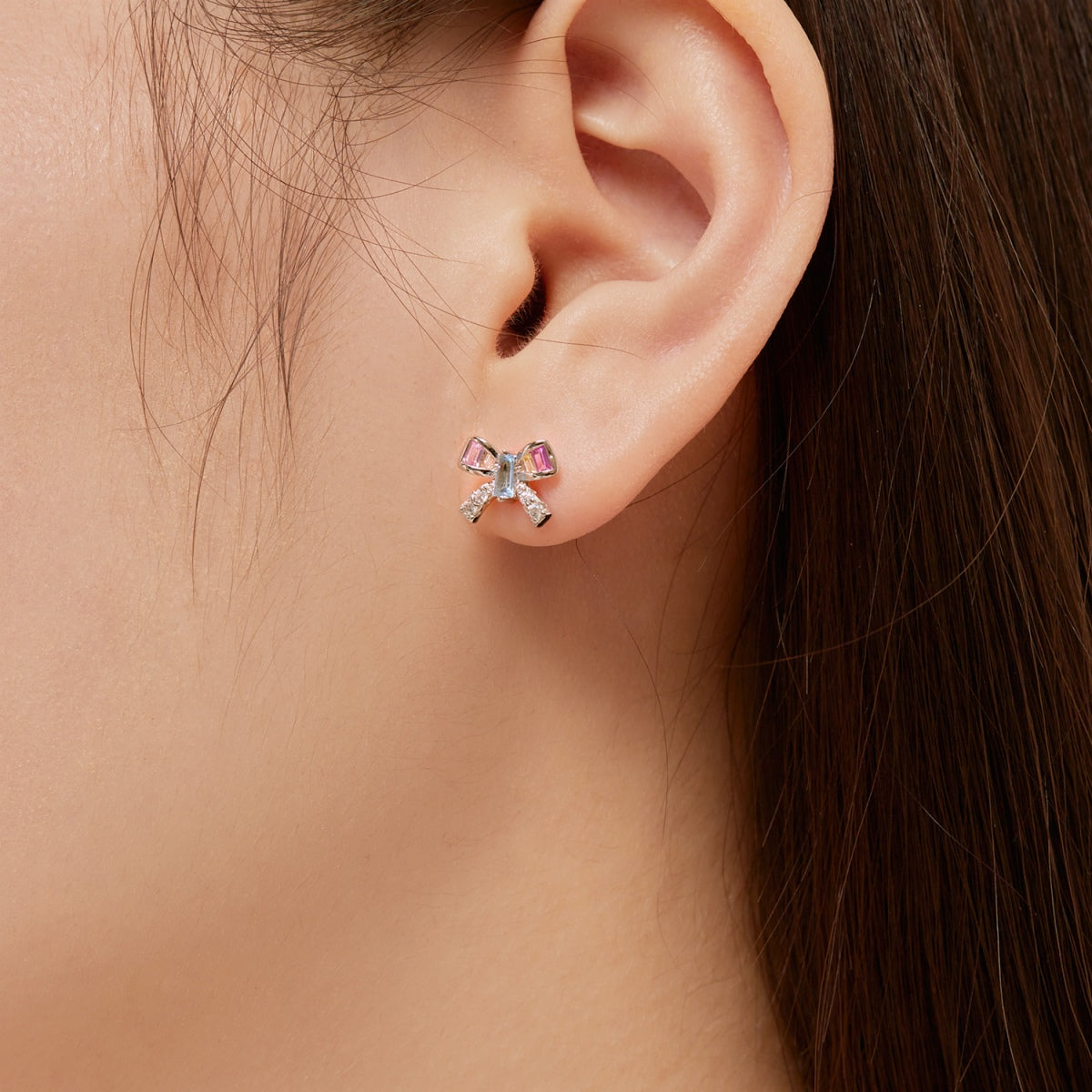 [Everoly JW]Ornate Butterfly Shape Daily Earrings