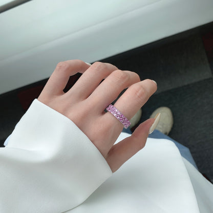 [Everoly JW]Sparkling Full Heart Ring