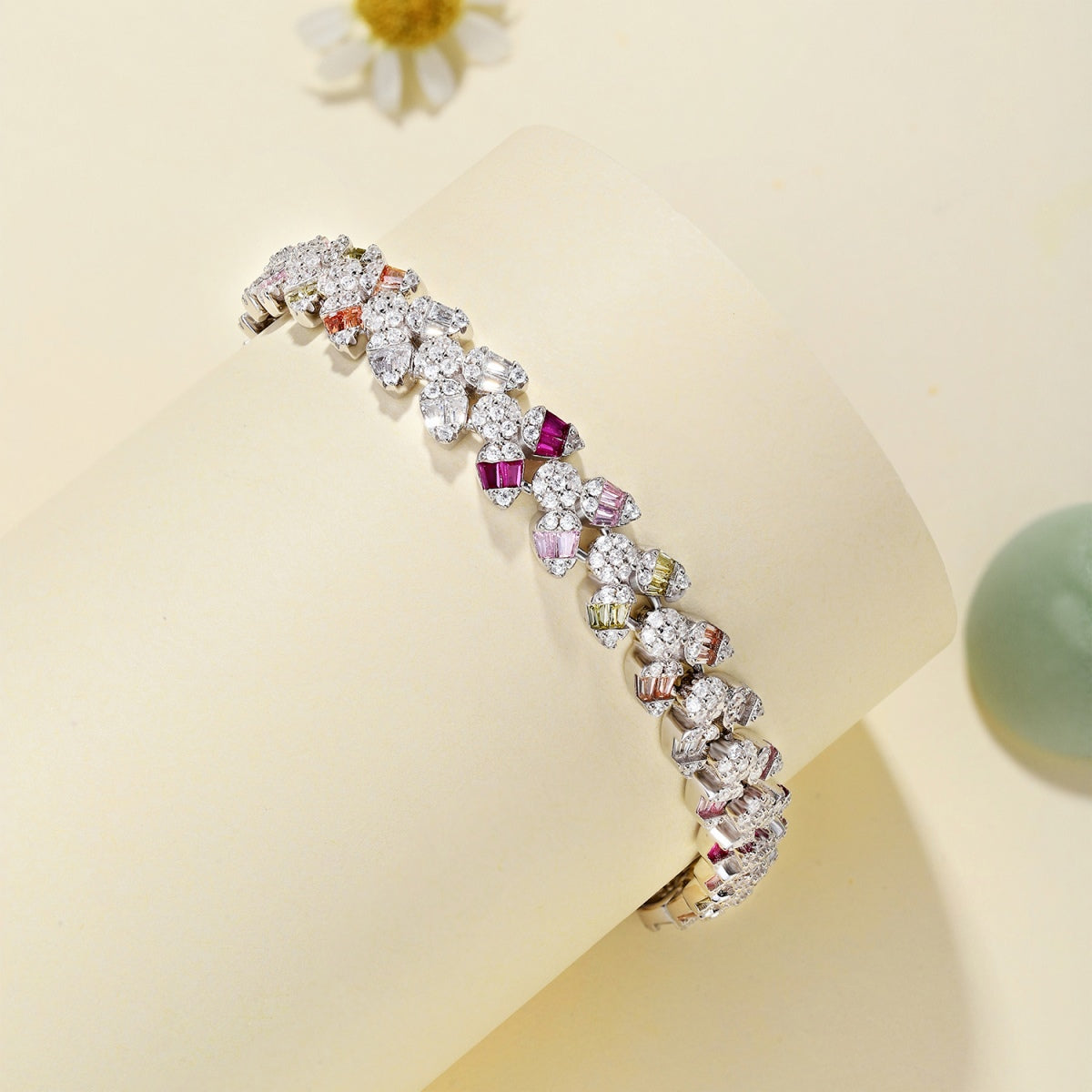 [Everoly JW]Dainty Exquisite Flower Shape Daily Bracelet