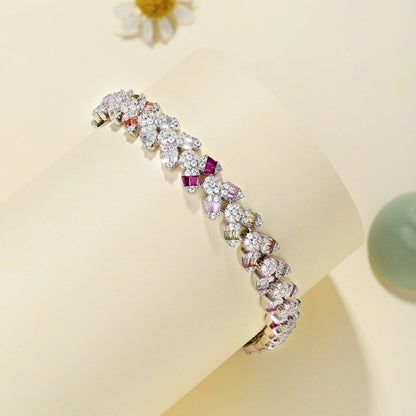 [Everoly JW]Dainty Exquisite Flower Shape Daily Bracelet
