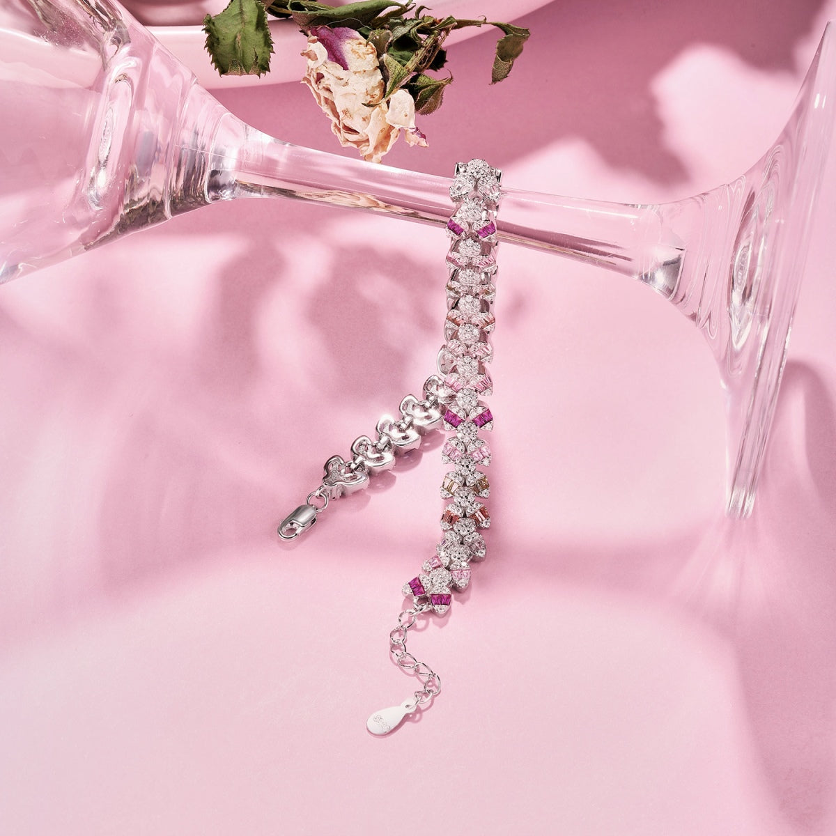 [Everoly JW]Dainty Exquisite Flower Shape Daily Bracelet