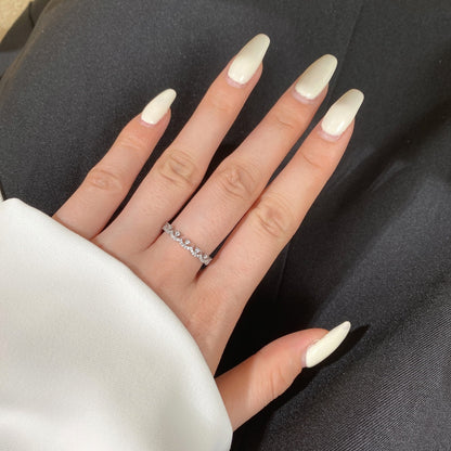 [Everoly JW]Elegant Resplendent Round Shape Party Ring