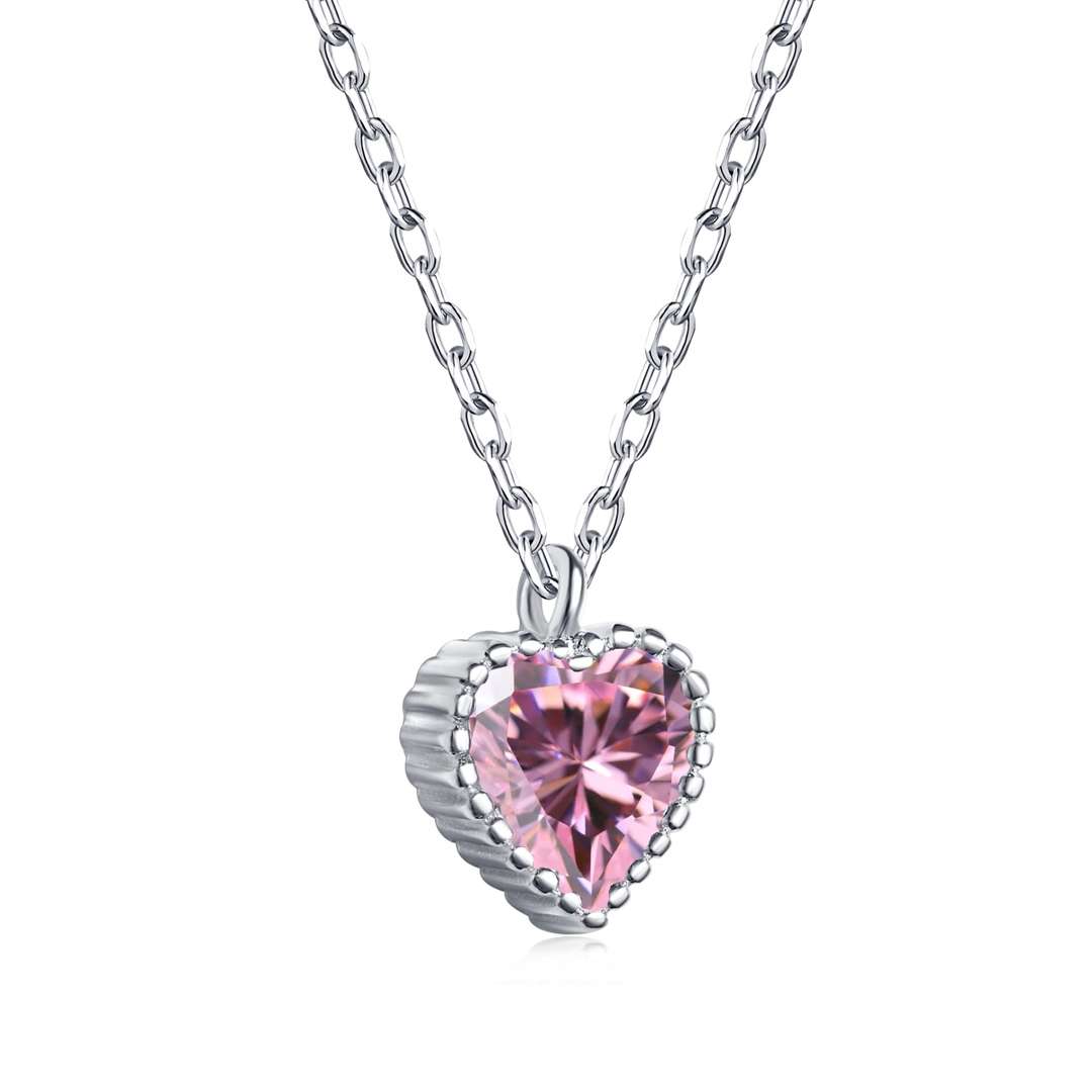 [Everoly JW]Ornate Heart Shape Necklace