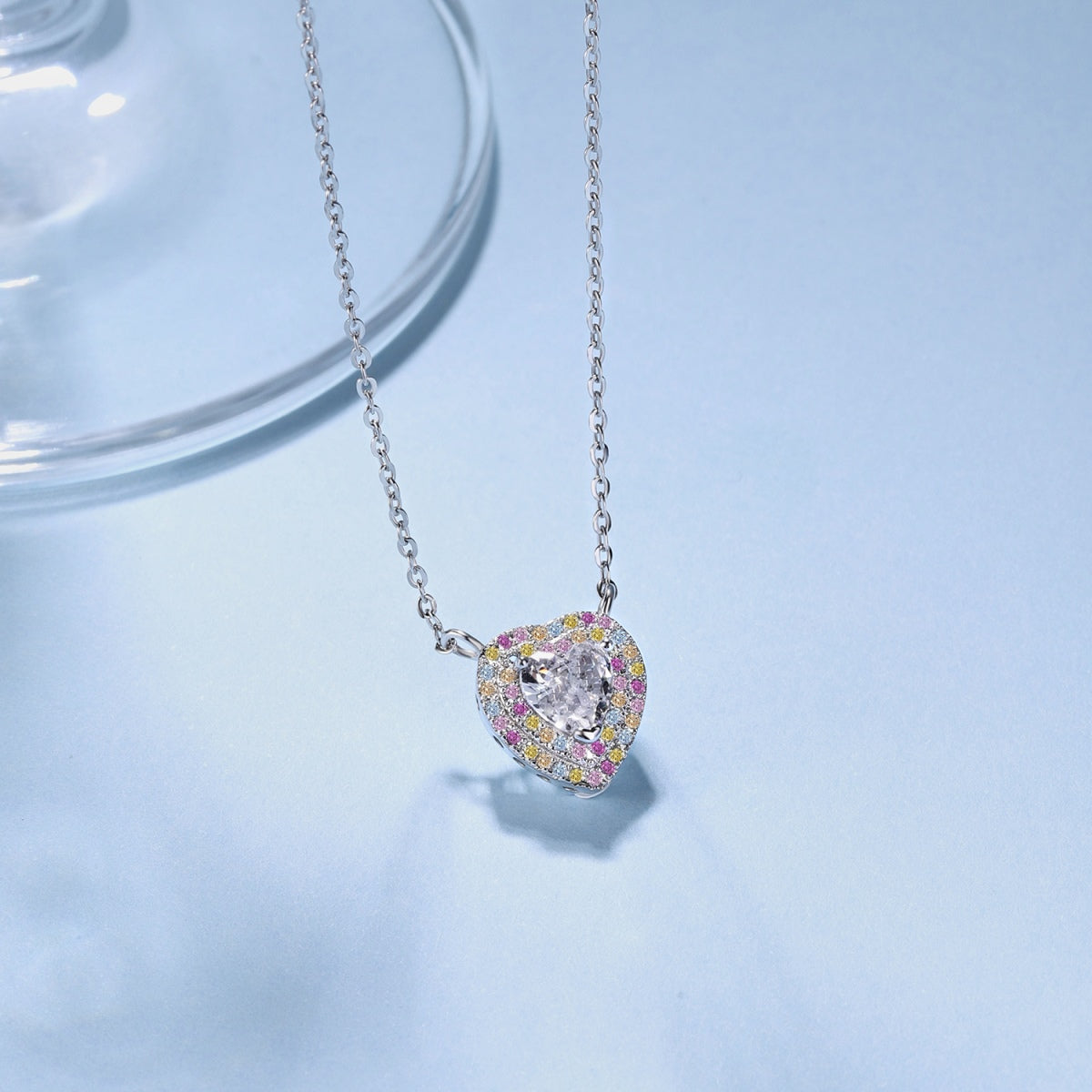 [Everoly JW]Exquisite Heart Shape Necklace