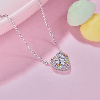 [Everoly JW]Exquisite Heart Shape Necklace