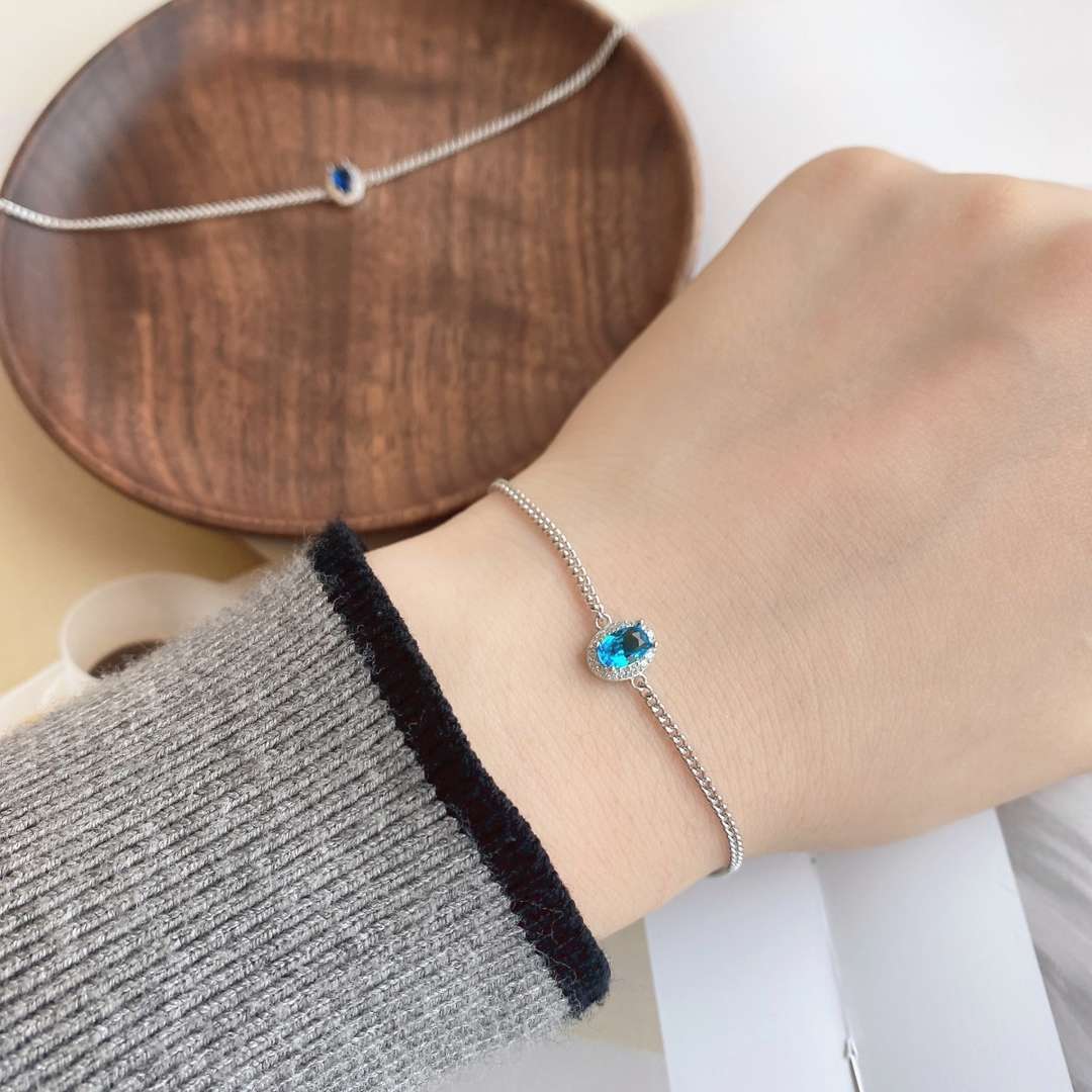 [Everoly JW]Exquisite Oval Shape Bracelet