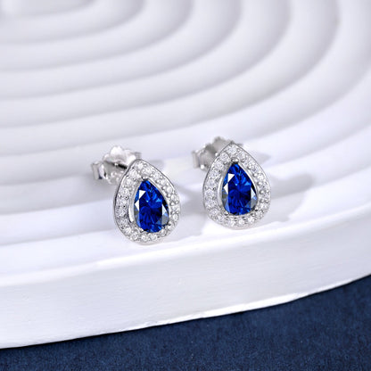 [Everoly JW]Luxurious Water Drop Shape Earrings