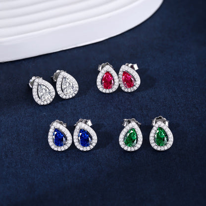 [Everoly JW]Luxurious Water Drop Shape Earrings