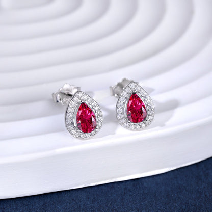 [Everoly JW]Luxurious Water Drop Shape Earrings