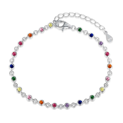 [Everoly JW]Colorful Bead Array Bracelet