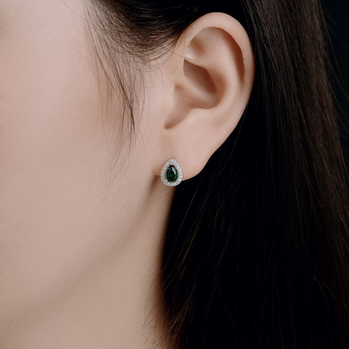 [Everoly JW]Luxurious Water Drop Shape Earrings