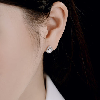 [Everoly JW]Luxurious Water Drop Shape Earrings