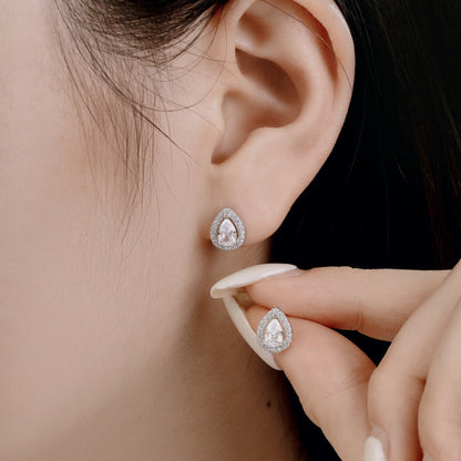 [Everoly JW]Luxurious Water Drop Shape Earrings
