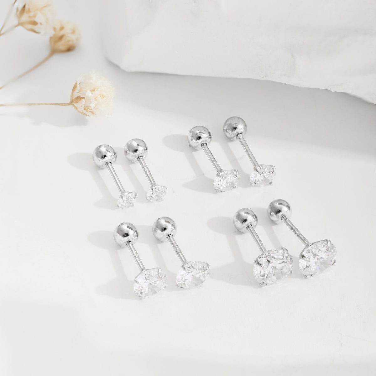 [Everoly JW]Unique U-Shaped Ear Bone Earrings