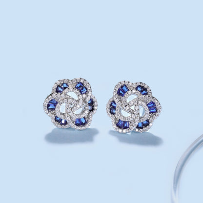 [Everoly JW]Exquisite Flower Shape Daily Earrings