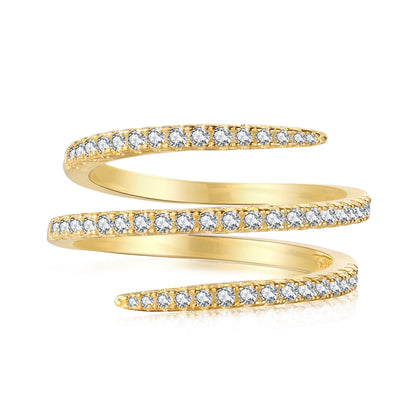 [Everoly JW]Unique Vibrant Entangle Daily Ring