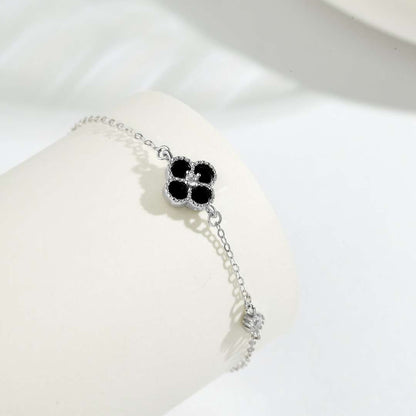 [Everoly JW]Delicate Four Leaf Clover Bracelet