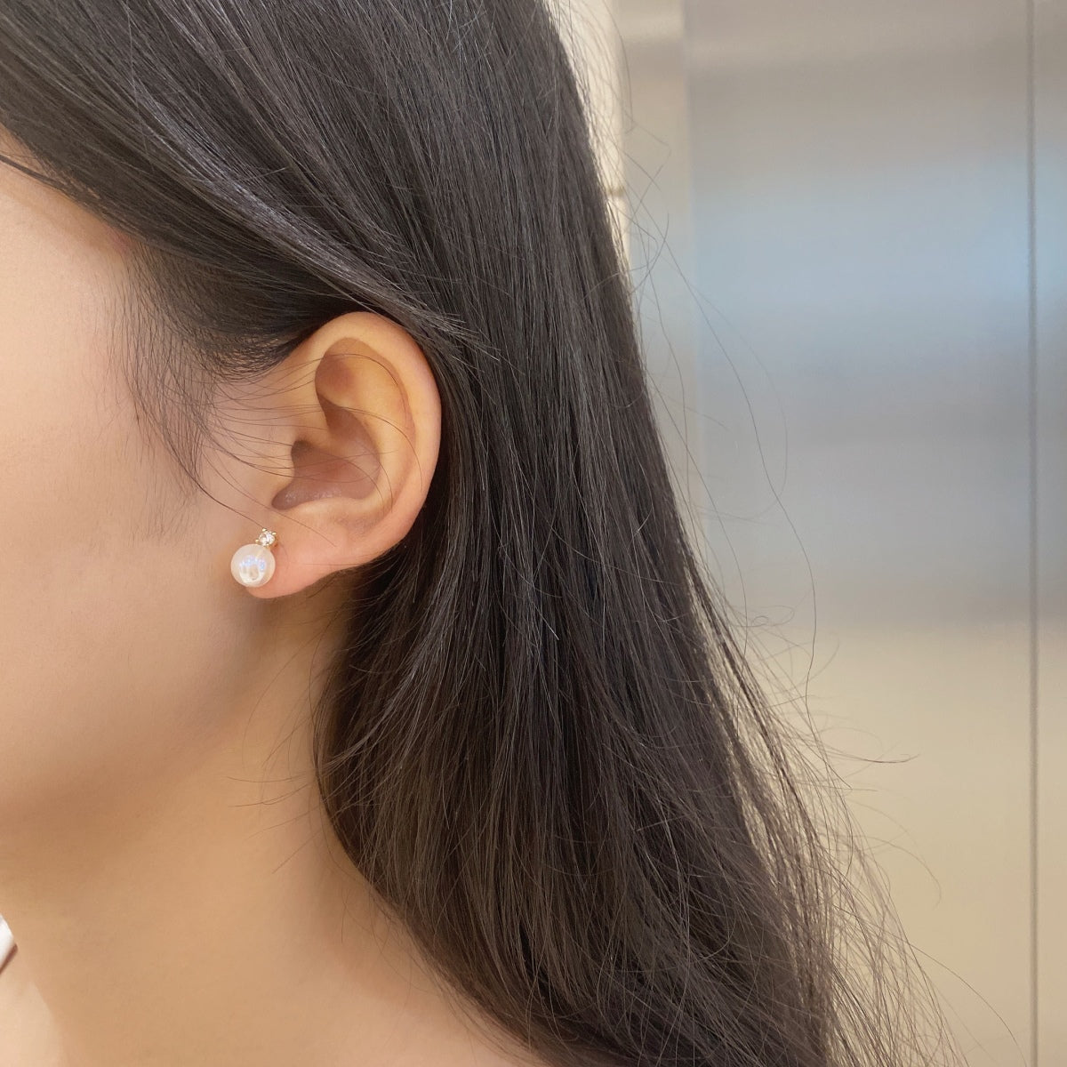 [Everoly JW]Symphony Mermaid Pearl Earrings