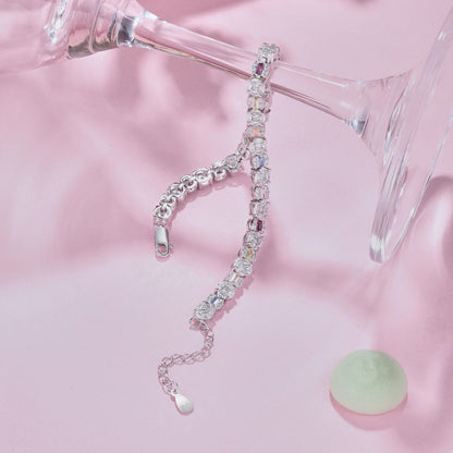 [Everoly JW]Dazzling Radiant Multi Cut Daily Bracelet